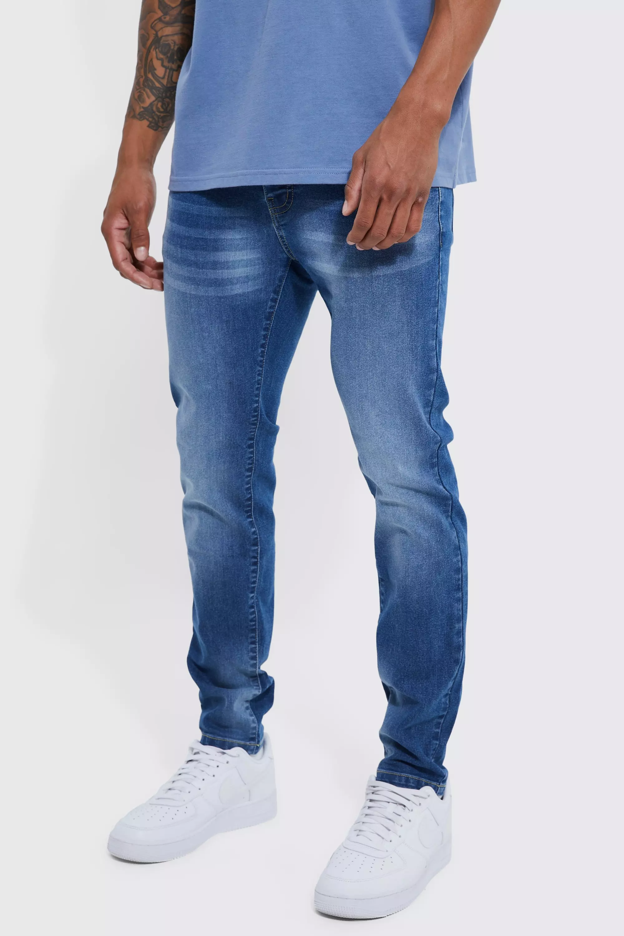 Skinny drop sale crotch jeans